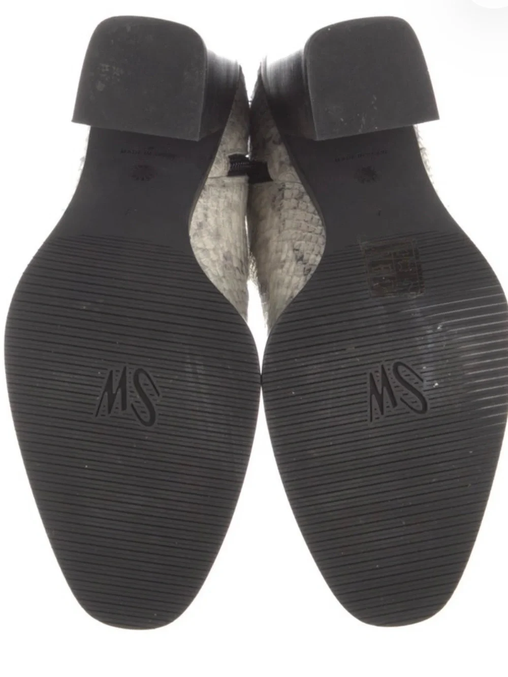 Stuart Weitzman Embossed Leather Boots Women's Size: 7